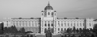 Kunsthistorisches Museum facade in Vienna