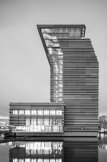 Munch Museum tower on Oslo waterfront