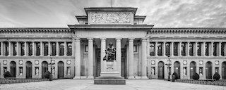 Museo del Prado facade in Madrid