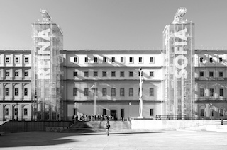 Museo Reina Sofia building in Madrid